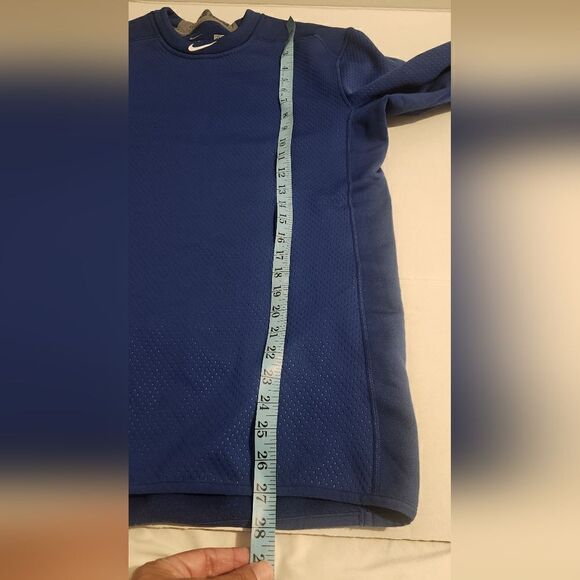 Nike Pro Women's Fitted Blue Sweatshirt Size Medium - Picture 8 of 10